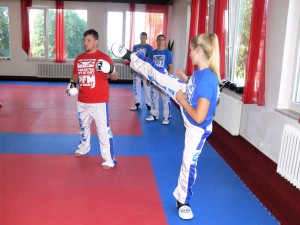 Krisztian Jaroszkievicz i Henrietta Nagy z węgierskiego Kiraly Team.