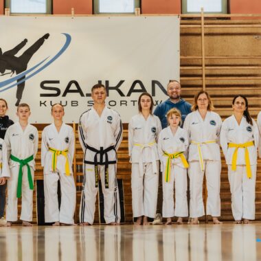 zawodnicy taekwondo